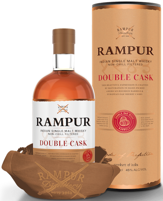 Rampur Indian Single Malt Whiskey Double Cask - Customer Photo From Marc A Petein