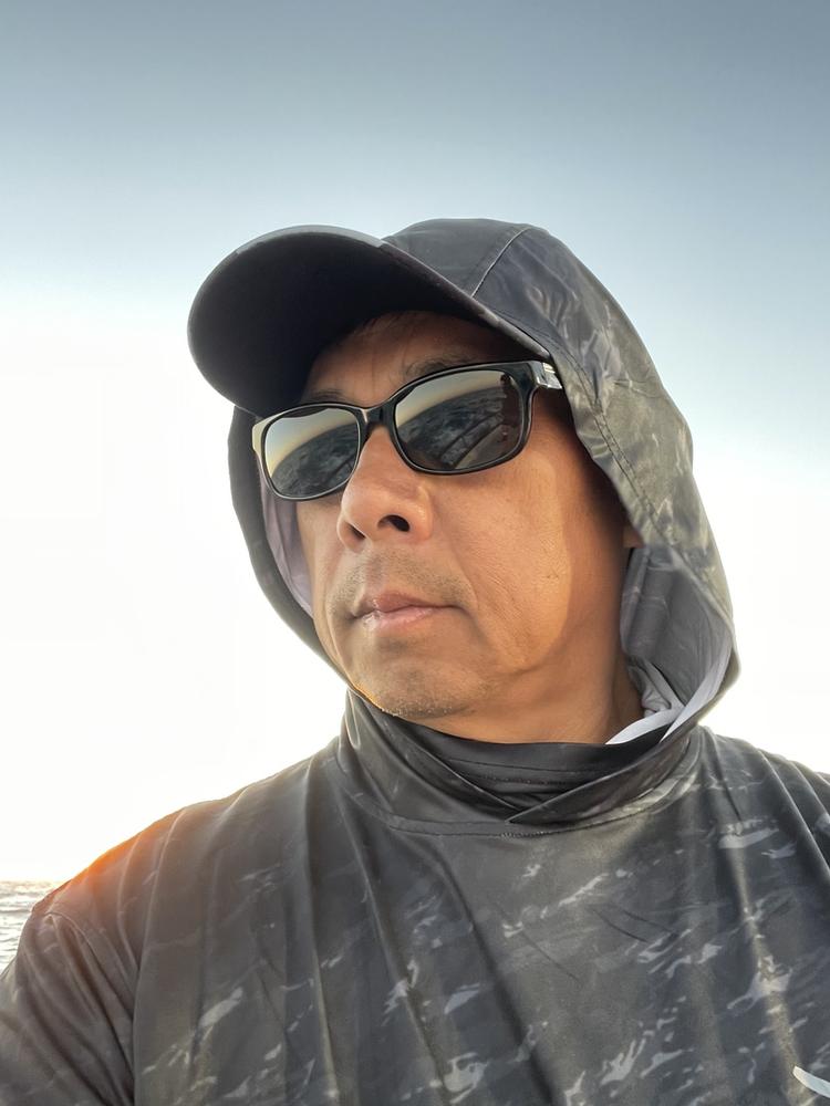 Atoll Hooded Shirt with Gaiter - Customer Photo From Noel D.