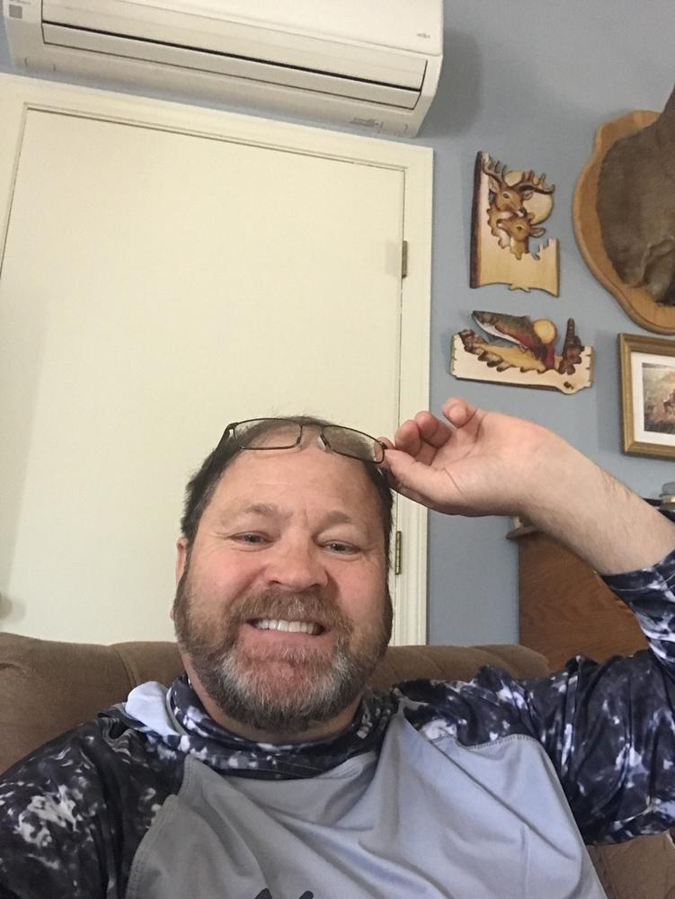 Atoll Hooded Shirt with Gaiter - Customer Photo From Jeff S.
