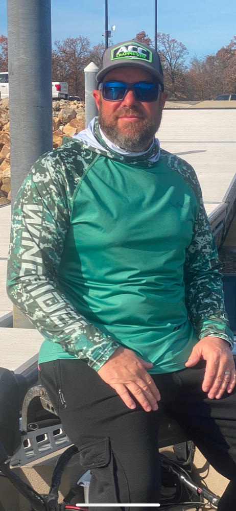 Atoll Hooded Shirt with Gaiter - Customer Photo From Jacky Wiggins