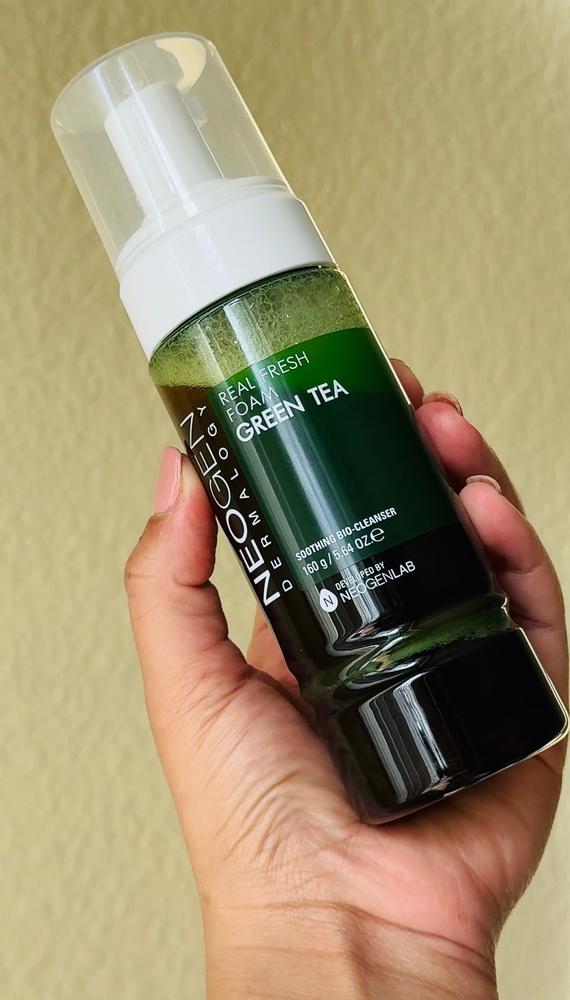 Real Fresh Foam Cleanser Green Tea