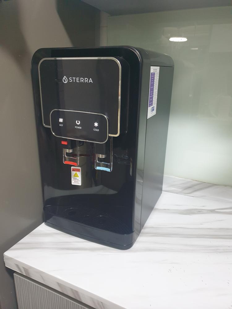 Sterra X™ Tank Tabletop Hot & Cold Water Purifier - Customer Photo From Tim