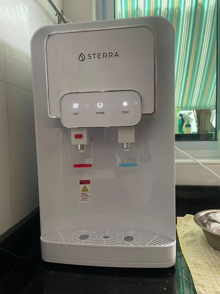 Sterra X™ Tank Tabletop Hot & Cold Water Purifier - Customer Photo From Dickson Lim