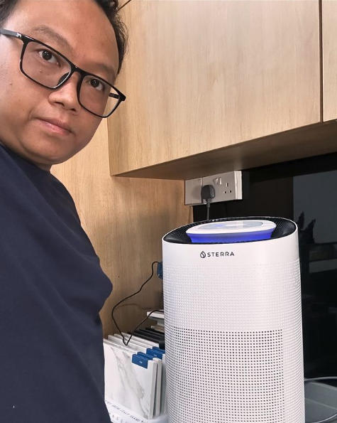 Sterra Breeze™ True HEPA-13 Air Purifier - Customer Photo From Thiha T