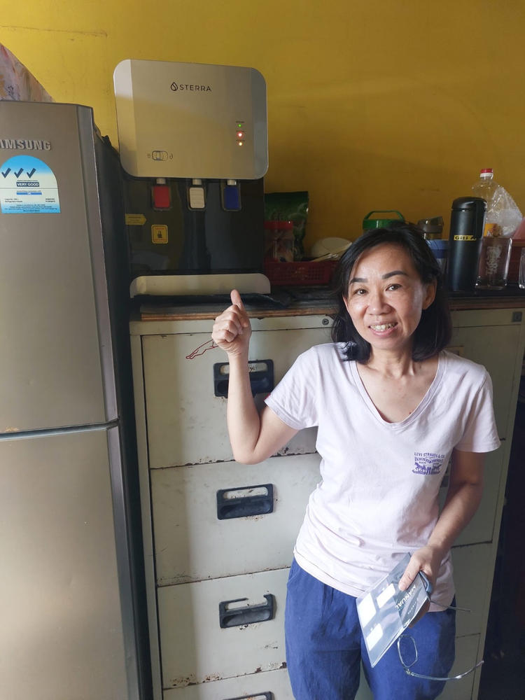 Sterra Y™ Tank Tabletop Hot & Cold Water Purifier - Customer Photo From Pam (pampampam70) 