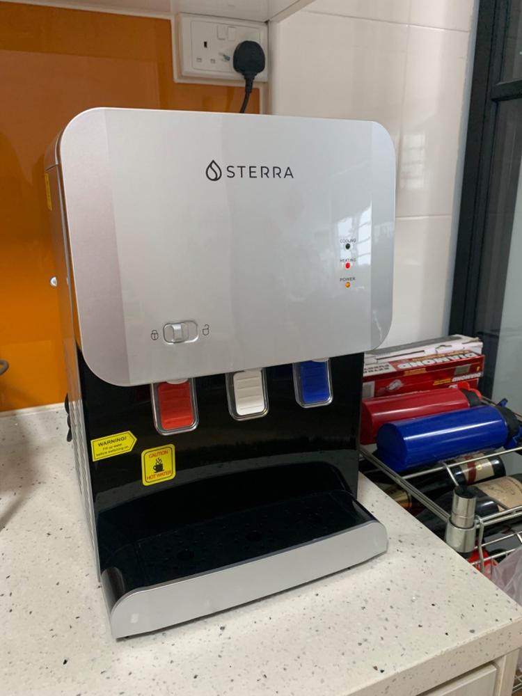 Sterra Y™ Tank Tabletop Hot & Cold Water Purifier - Customer Photo From Jeremy Chew (jeremy9974) 