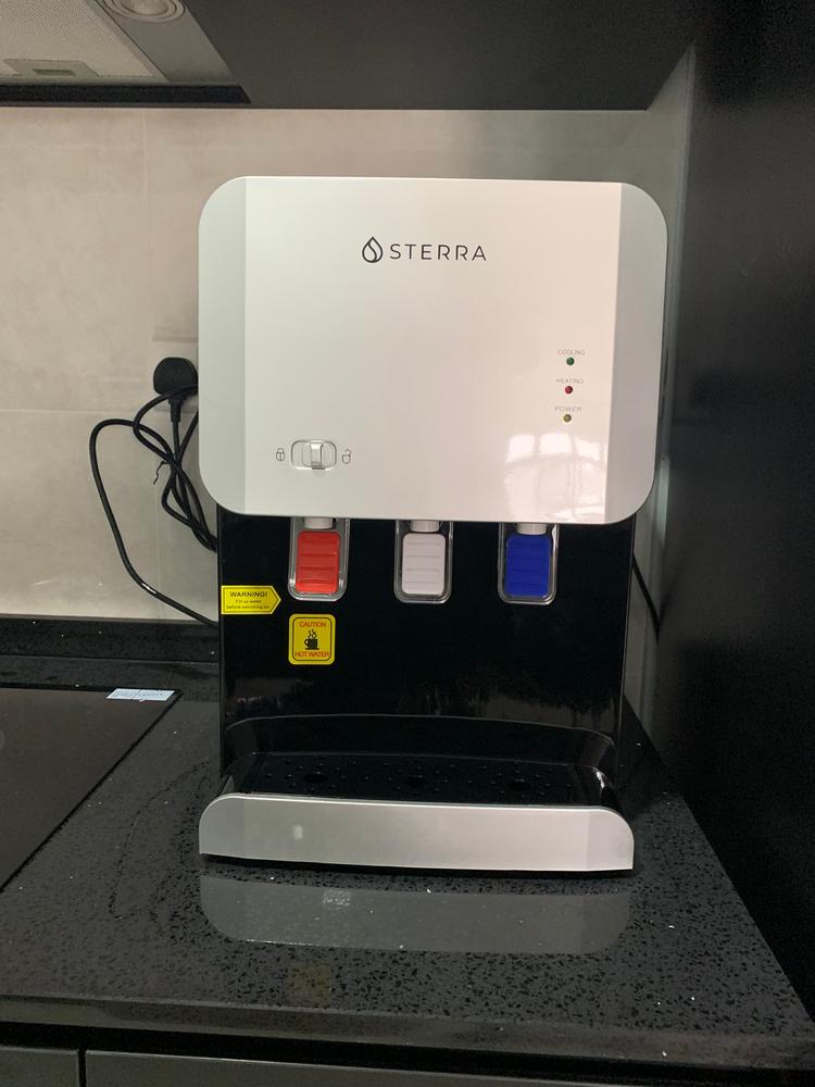 Sterra Y™ Tank Tabletop Hot & Cold Water Purifier - Customer Photo From xuefang