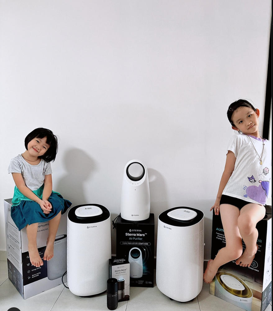 Sterra Mars™ True HEPA-13 Air Purifier - Customer Photo From Tay A