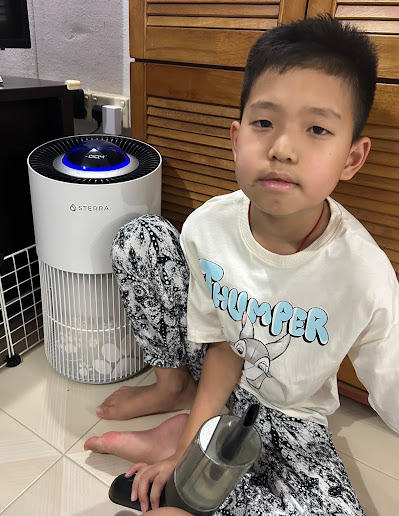 Sterra Paws™ True HEPA-14 Pet Air Purifier - Customer Photo From Robert Chew