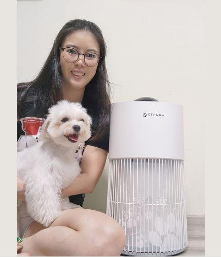 Sterra Paws™ True HEPA-14 Pet Air Purifier - Customer Photo From Jolin Liu Yilin