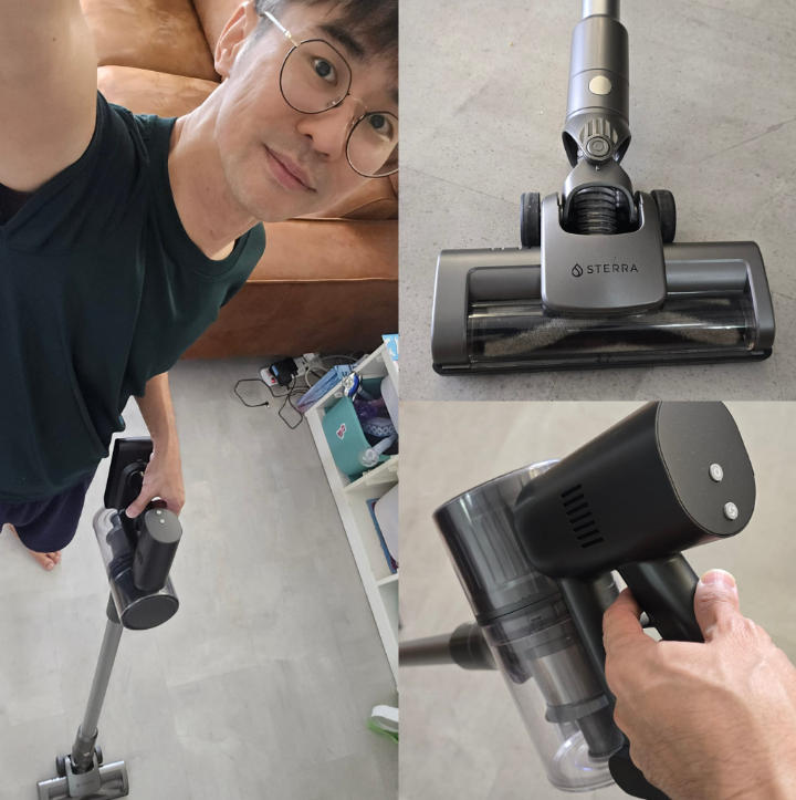 Sterra Flow™ Cordless Vacuum - Customer Photo From Weiqiang C