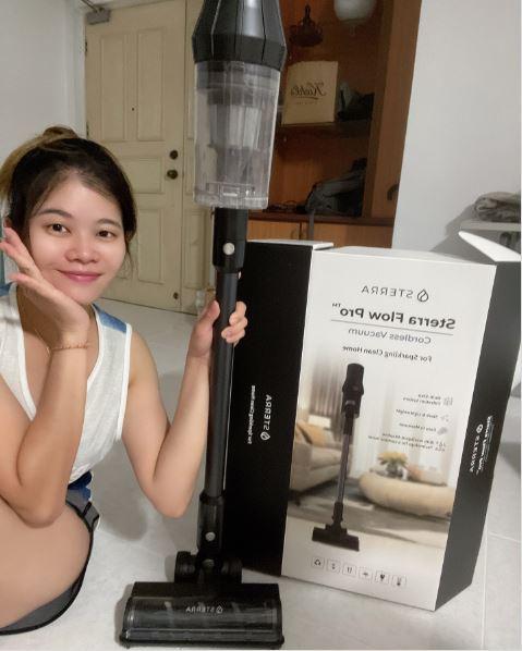 Sterra Flow Pro™ Cordless Vacuum - Customer Photo From Tan Hui En