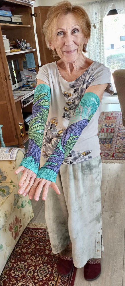 Protection Sleeves - Art Collection Sea-Weed - Customer Photo From Barbara Jacques