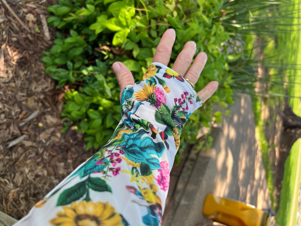 Protection Sleeves - Garden Flower - Customer Photo From Cessa WHITE