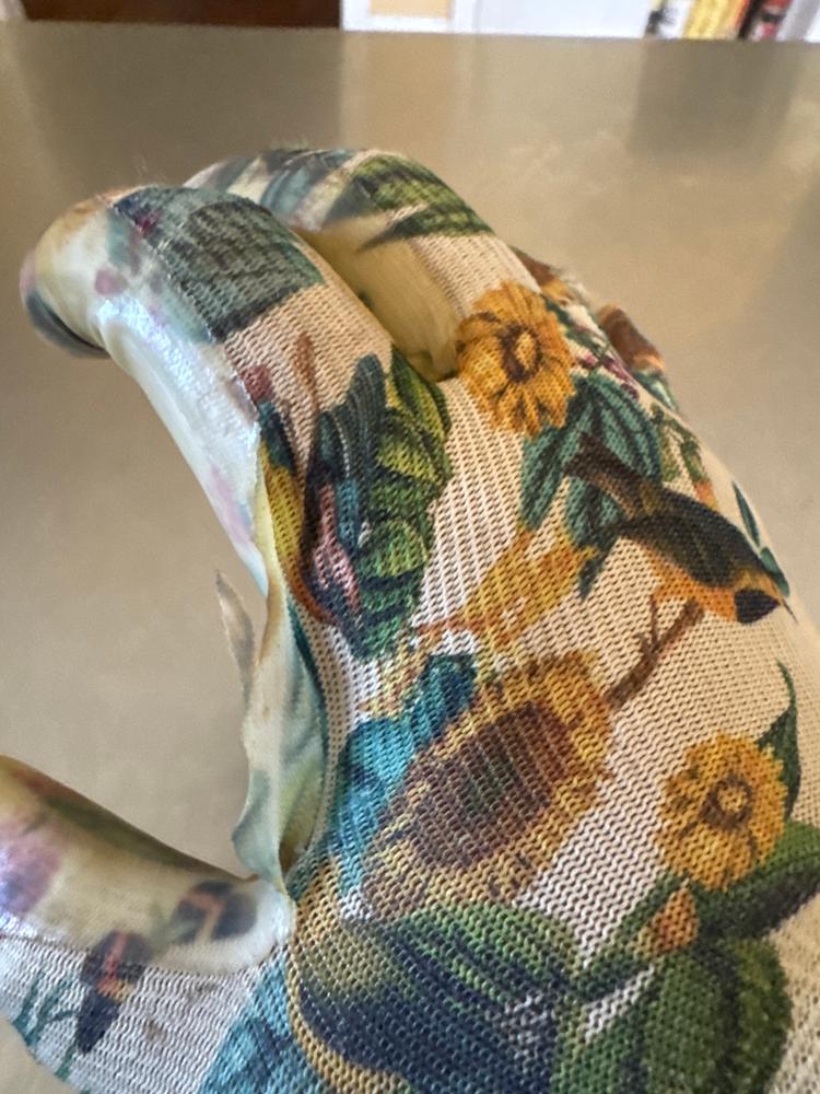 Nitrile Gardening Gloves - Garden Flower - Customer Photo From Katherine Kave