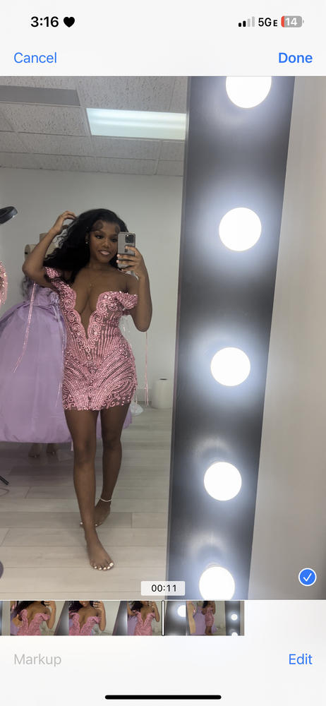 b simone pink birthday dress Sachin & Babi -Simone Sequin-Embellished Gown – Glasscock Boutique main image 1