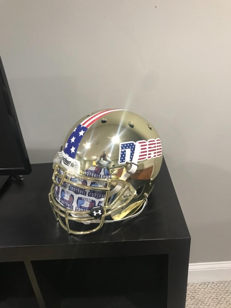 create your own football helmet visor HAHAHAHA Custom Visors with color may vary in appearance depending on lighting and environmental conditions Hot Rod Custom Football Visor
