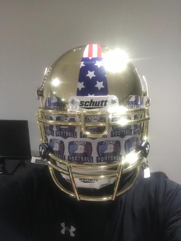 custom football helmet shields Chevron Leather Firefighter Shield 6.5 trad helmets. Maltese Custom Leather Firefighter Helmet