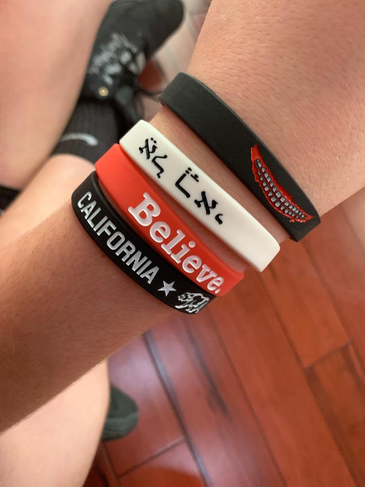 10 X $5 Mystery Wristbands (No refunds - No exchanges - Up to 10 different designs)
