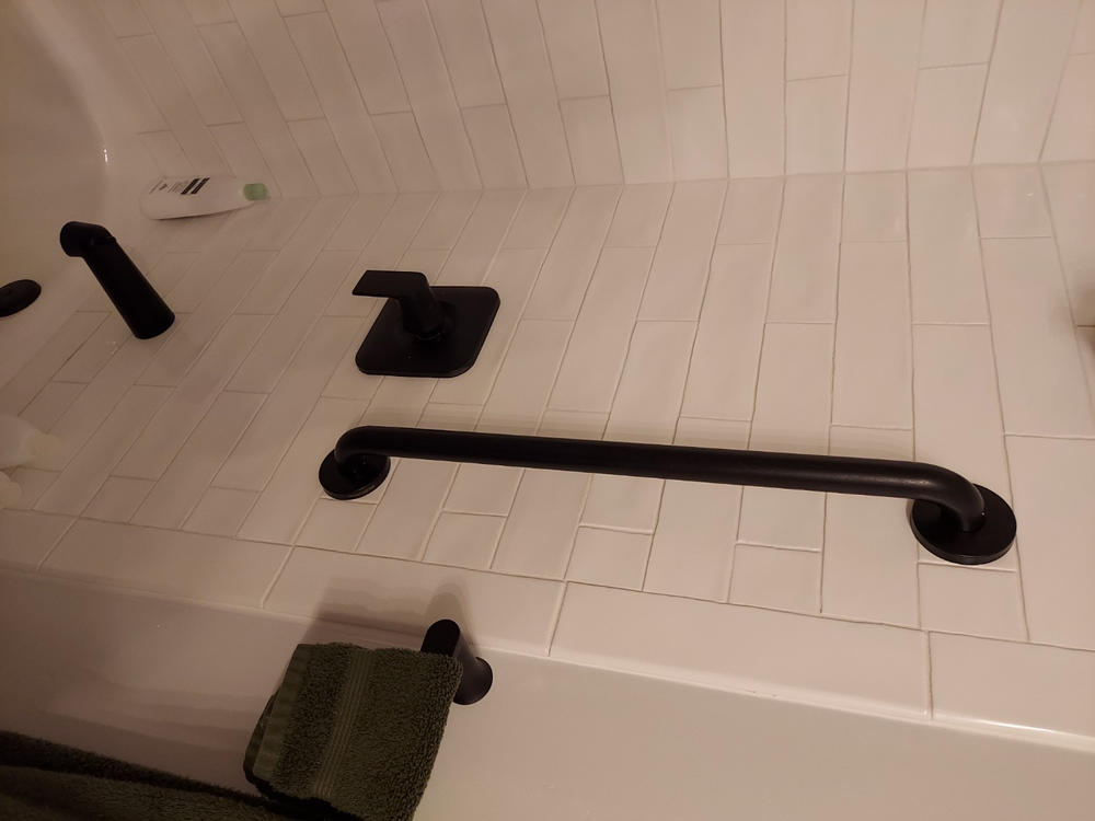 Matte Black Grab Bar - Customer Photo From Anonymous