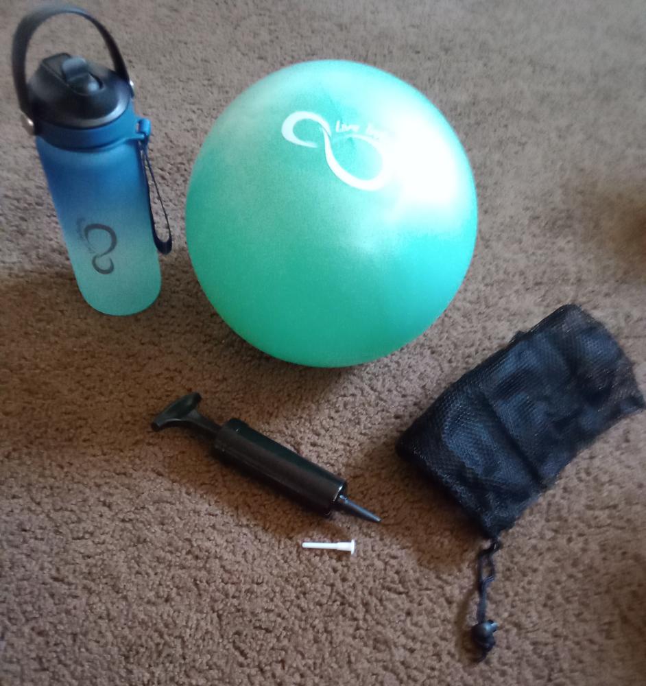 Professional Grade Pilates Ball - Customer Photo From Sher F.