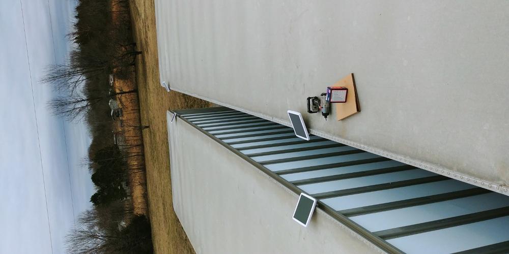 Portable 10,000mAH Waterproof / Shockproof Solar Dual-USB Charger and LED Light - Customer Photo From Edward L.