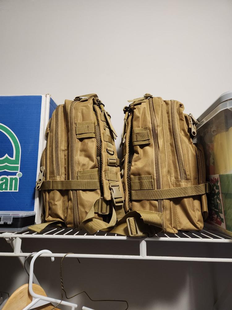 4 Person Emergency Kit / Survival Bag (72 Hours) Stealth Angel Survival - Customer Photo From Dan Keller