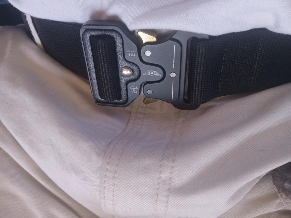 Heavy Duty Tactical Utility Belt w/ Metal Buckle Stealth Angel Survival SA-TB1 - Customer Photo From Timothy Froehlich
