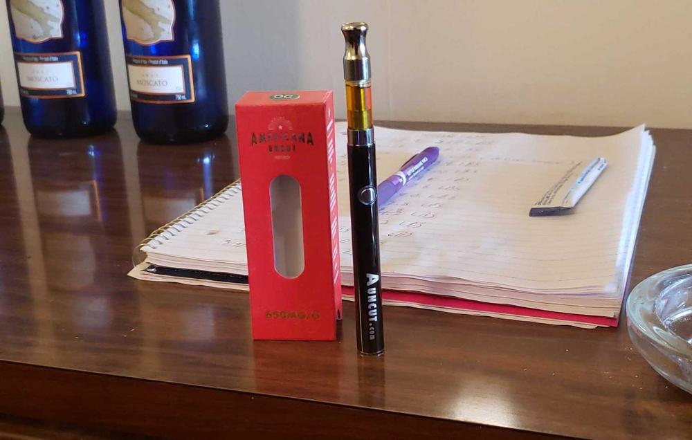 Americana Uncut OG Kush CBD Vape Kit (650mg or 325mg) - Customer Photo From Shelby G.
