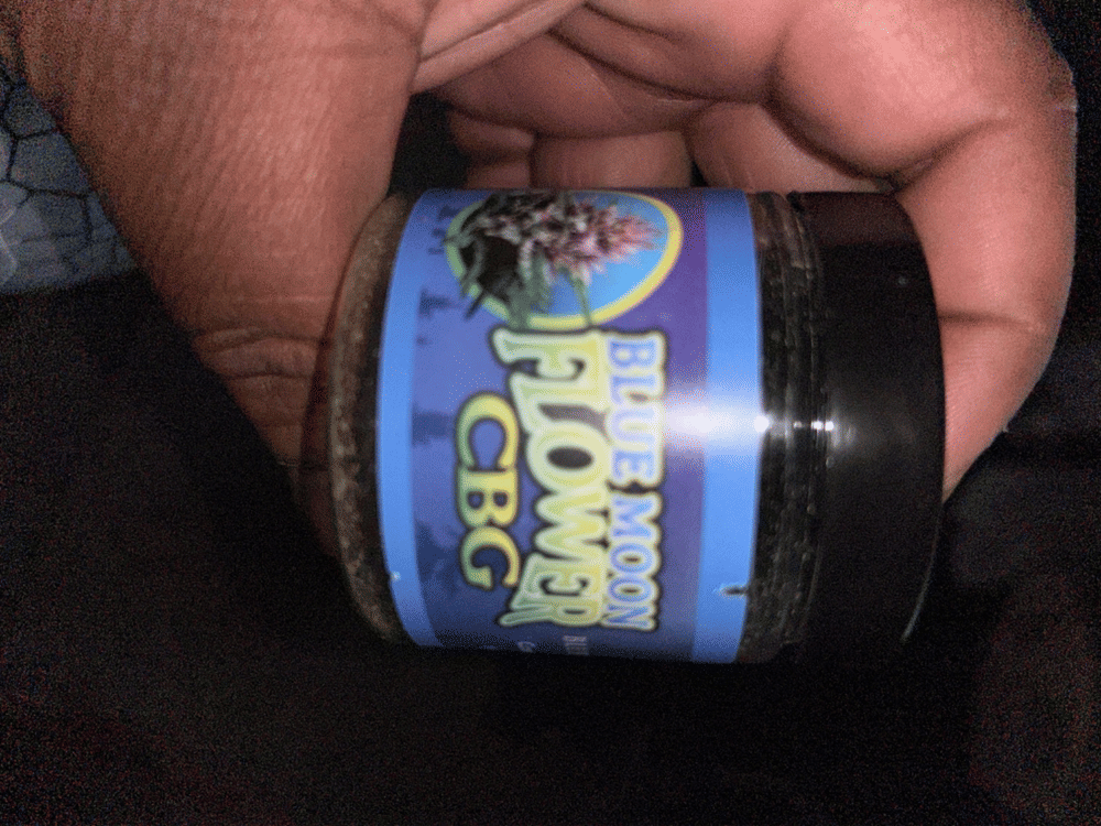 Blue Moon Hemp CBD Flower Buds in Jar - Customer Photo From Rahim Campbell