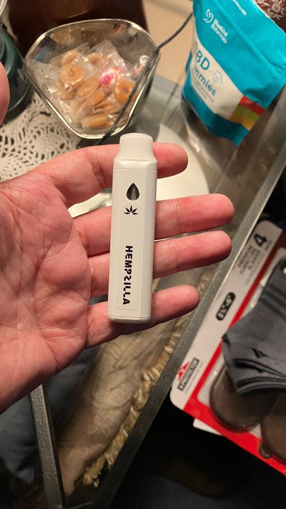 CBD Rechargeable and Disposable VAPE PEN 20mg - Watermelon Ice - Customer Photo From John Sharman