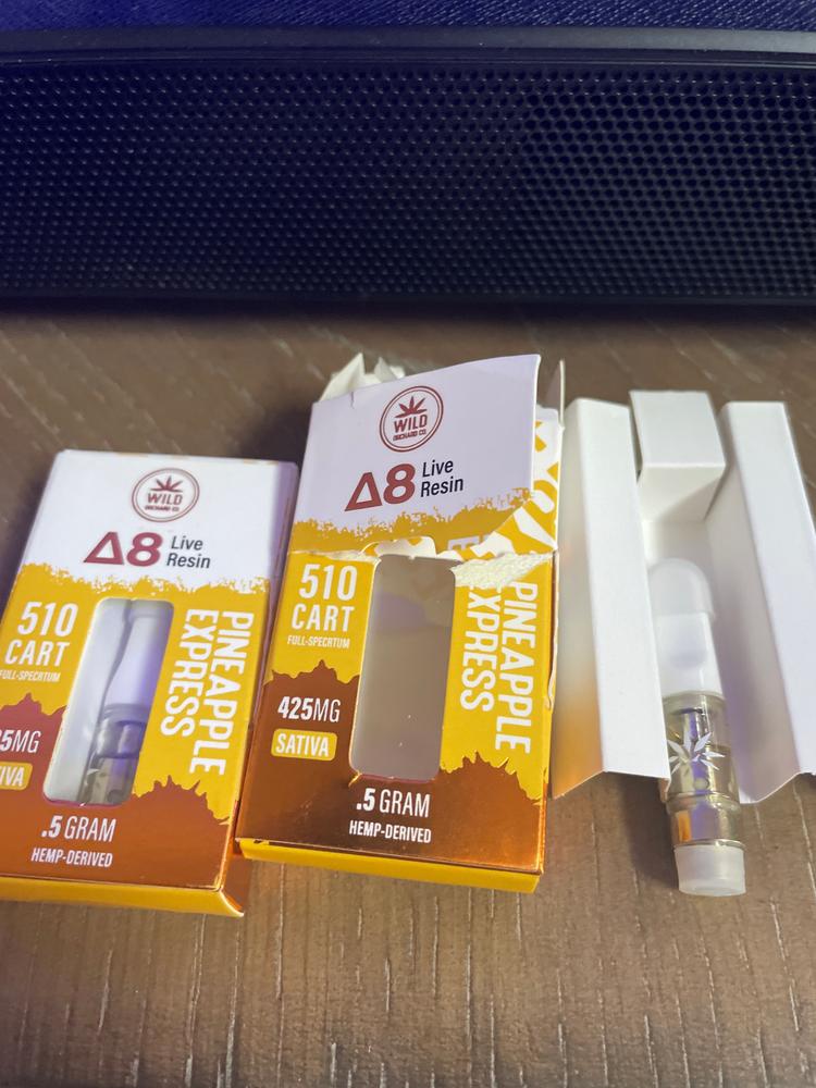 Wild Orchard Delta-8 Vape JUUL Compatible Pods 500mg - Customer Photo From Evan Williams