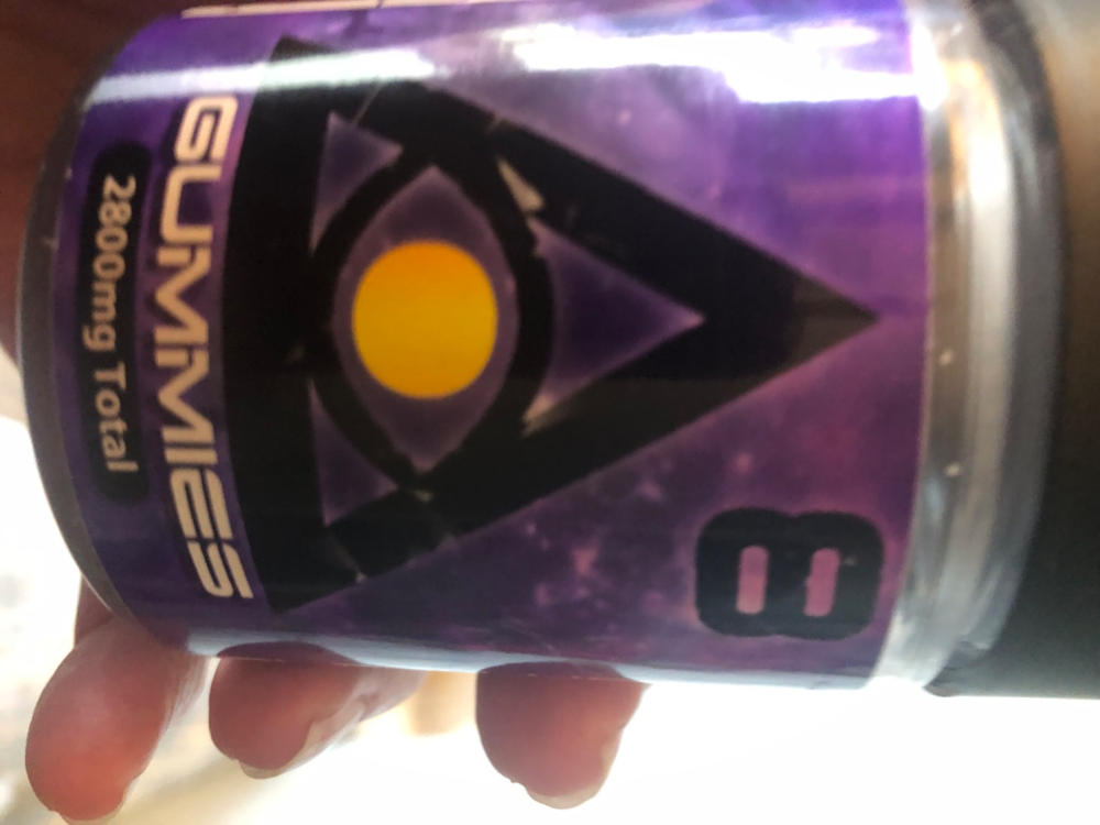iDELTA Black Hole Delta 8 Gummies 2200mg (20 Pack) 110mg per gummy - Customer Photo From Catherine von Schroeder
