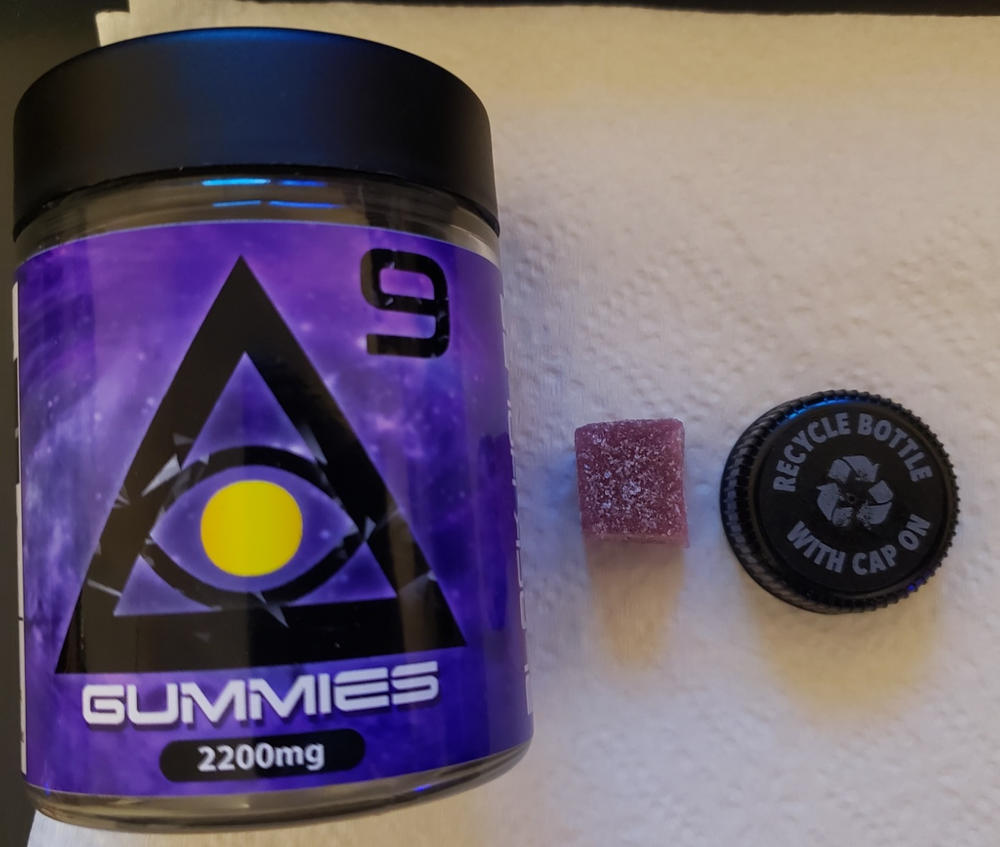 iDELTA Premium Black Hole Delta 9 Blend Gummies 2200mg - Customer Photo From Brent Robinette