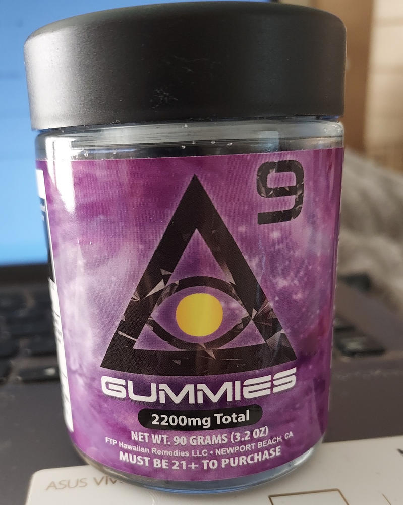 iDELTA Premium Black Hole Delta 9 Blend Gummies 2200mg - Customer Photo From Josseline Alvarado