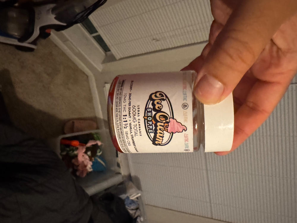 Wild Orchard Delta 9 Gummies | Ice Cream Shoppe 240mg | 600mg - 20 Pack (600mg) - Customer Photo From Vincent Pham