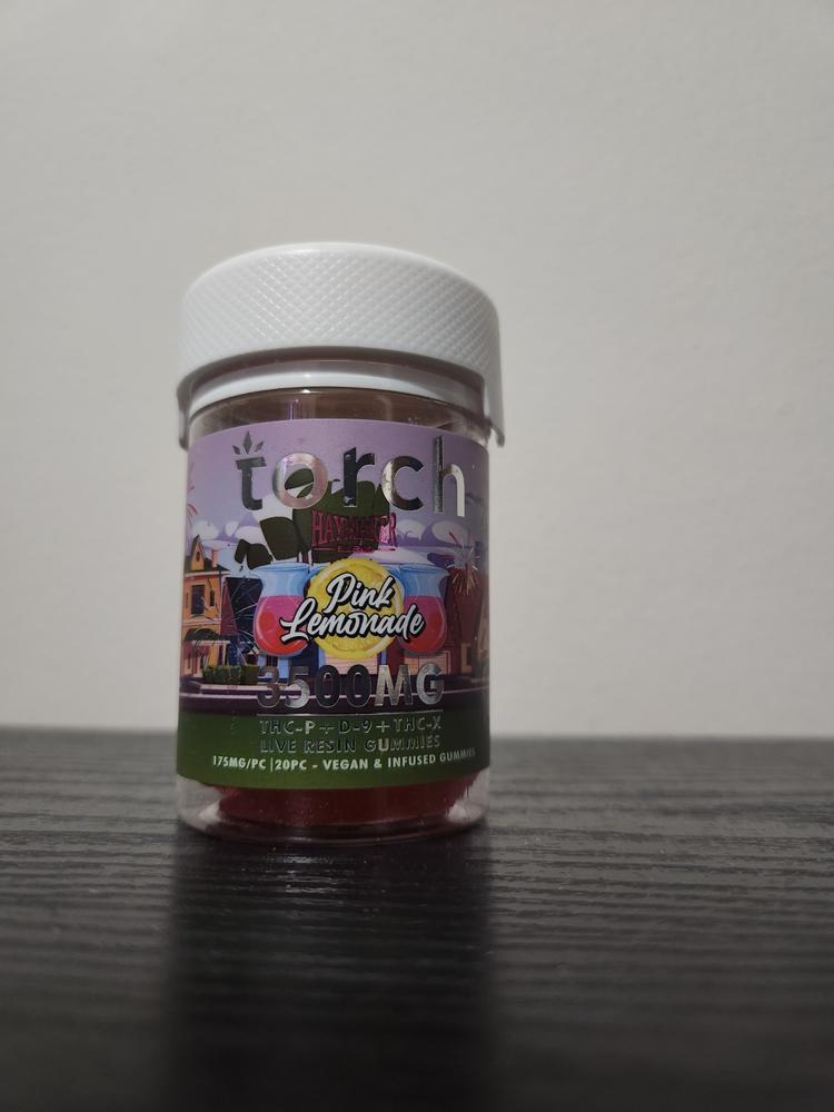 Torch Haymaker Gummies 3500mg - Pink Lemonade - Customer Photo From Bethany Xiong