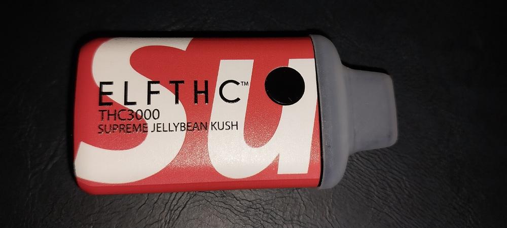 ELF THC High Potency Blend Rechargeable and Disposable 3G - Supreme Jellybean Kush (Hybrid/Indica) - Customer Photo From Omatara Avila