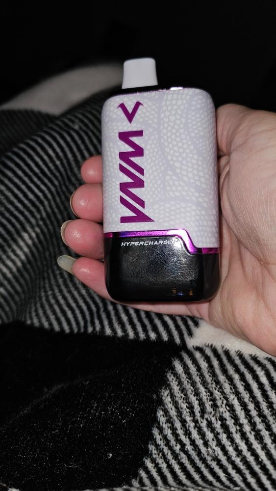 VNM Hypercharged VM25000 Disposable - Grape Ice - Customer Photo From Karen Sullivan