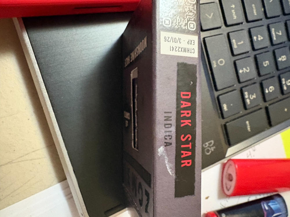 Zombi HHC Monster Box Disposable 6 Grams - Black Ice (Indica) - Customer Photo From JoAnna Eberle