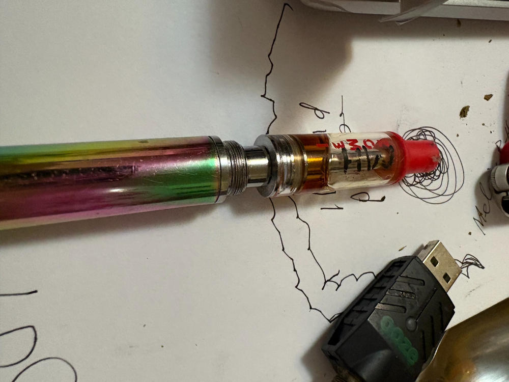Zombi HHC Monster Box Disposable 6 Grams - Black Ice (Indica) - Customer Photo From JoAnna Eberle