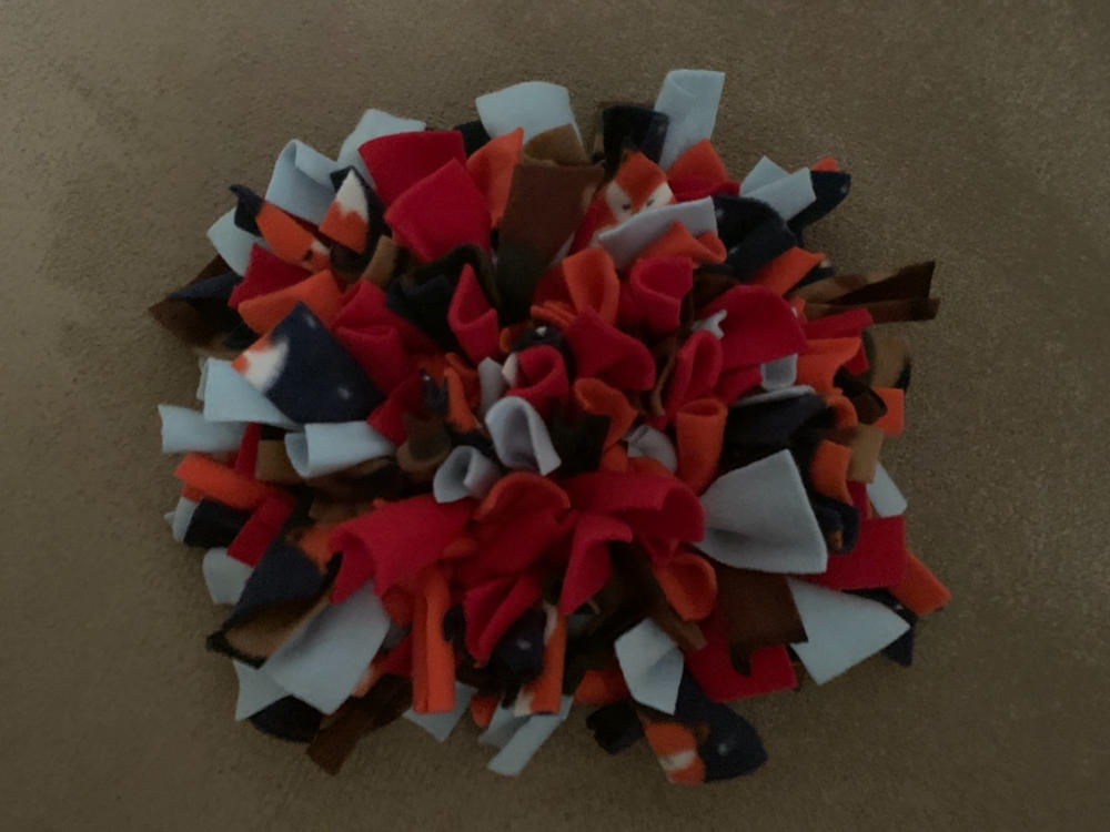 Pick your own colours snuffle mat • Ruffle Snuffle Vogue - Customer Photo From Mathew R.