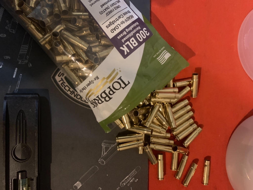 .300 AAC Blackout Reconditioned Brass - Customer Photo From Anonymous