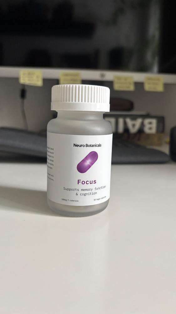 Neuro Botanicals Focus microdose capsules - Customer Photo From Anonymous