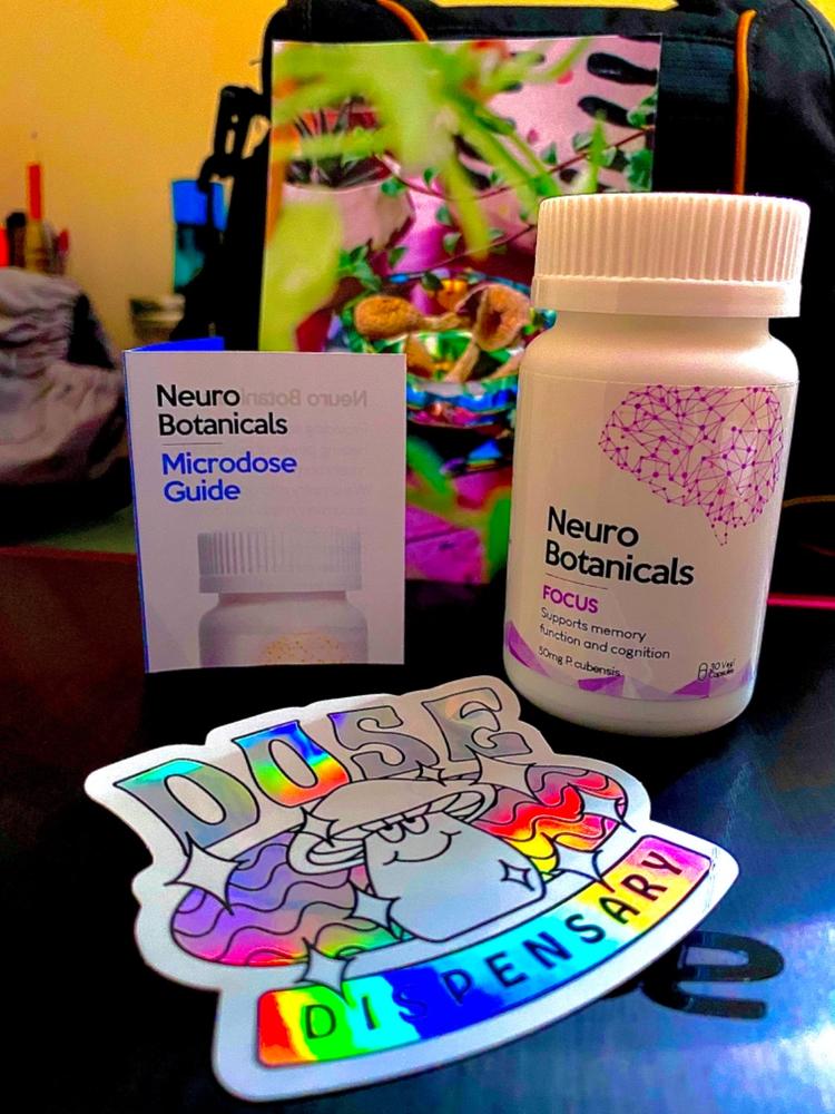 Neuro Botanicals Focus microdose capsules - Customer Photo From Jorge Sierra