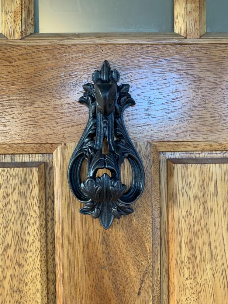 Art Nueveau Door Knocker / Ring Pull - Customer Photo From Nate Curry