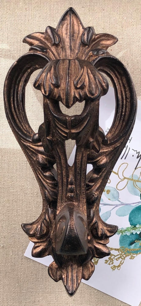 Art Nueveau Door Knocker - Customer Photo From Holly Liles