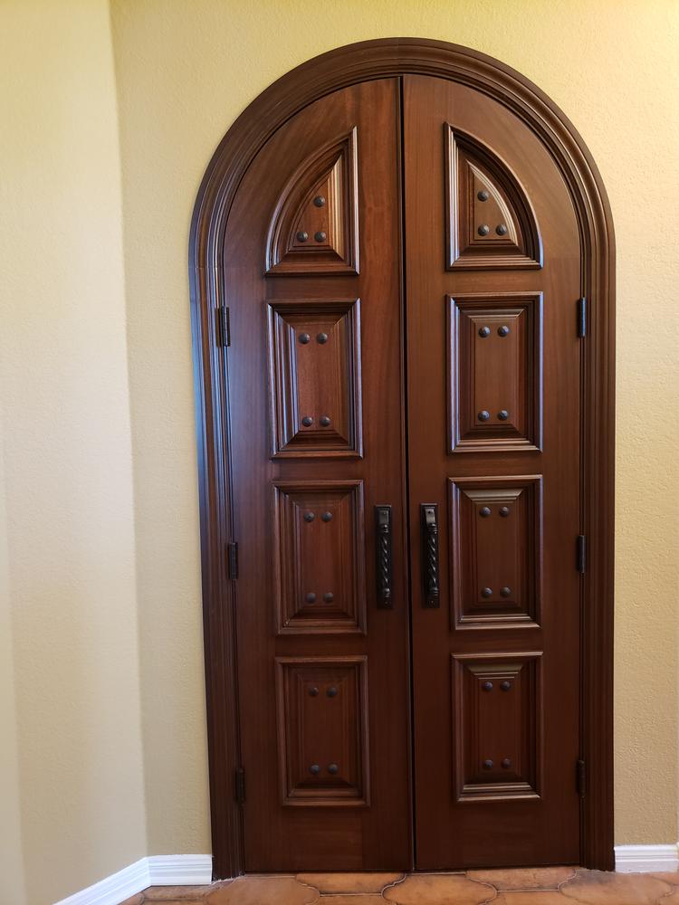 Moorish Iron Door Pull - Customer Photo From Melissa Anderson