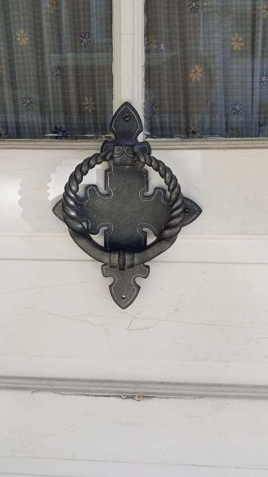 Spanish Cathedral Door Knocker/Ring Pull - Customer Photo From Bruce Parisi