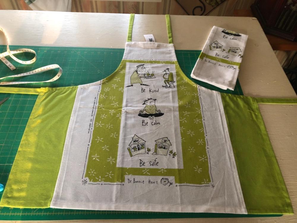 Tea Towel - Dr. Bonnie Henry (also available in grey!) - Customer Photo From Annelle Johnstone